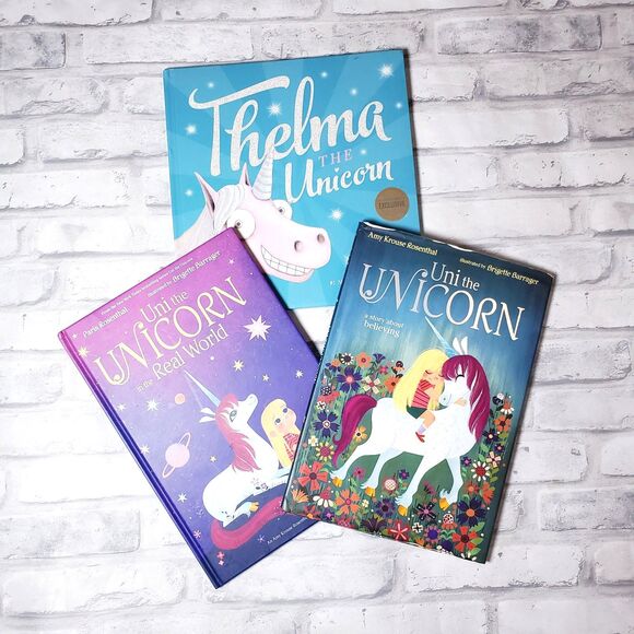 Bundle 3 Magical Storytelling SEL Imaginative Unicorn Books - Picture 1 of 8